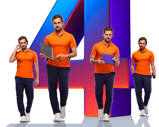 Великолепная четверка Ростелеком в&nbsp;деревня Щекутово (Московская область)